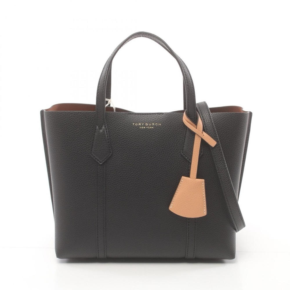 Tory Burch Triple Compartment Bag leather black * see photos